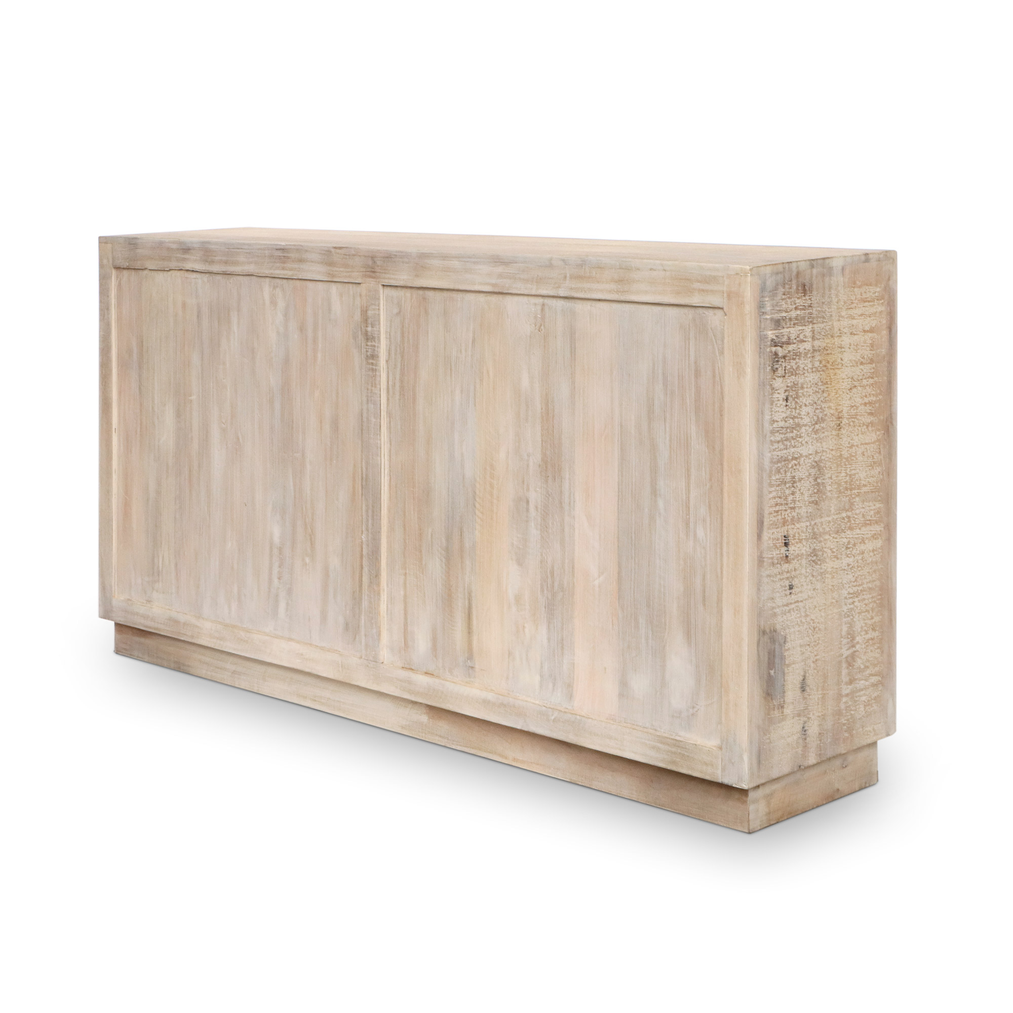 Sideboard 'Dandipur' 4-türig, Mangoholz, B 180 cm, H 90 cm, T 40 cm von fischer's lagerhaus