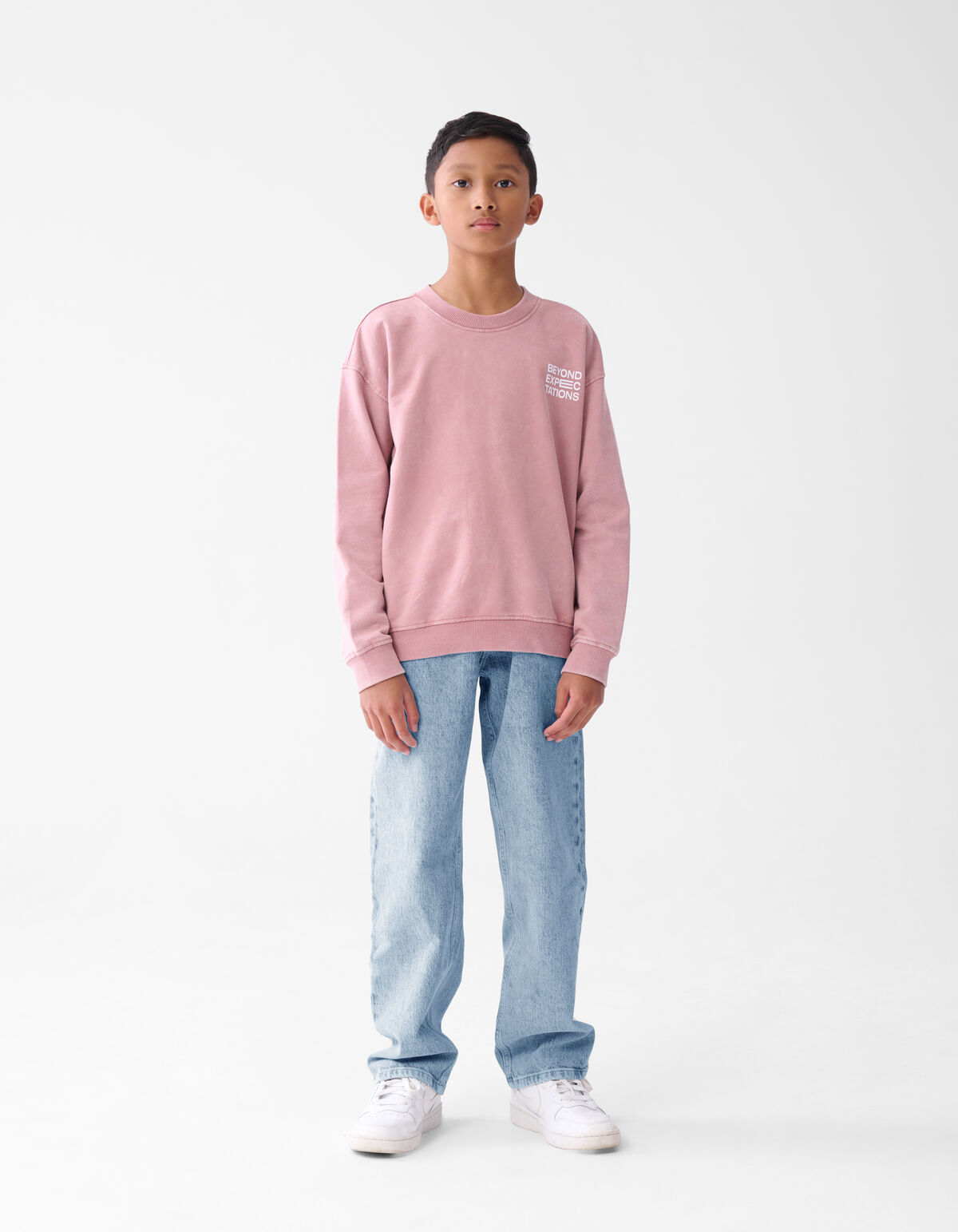 Baggy Fit Jeans Bleached