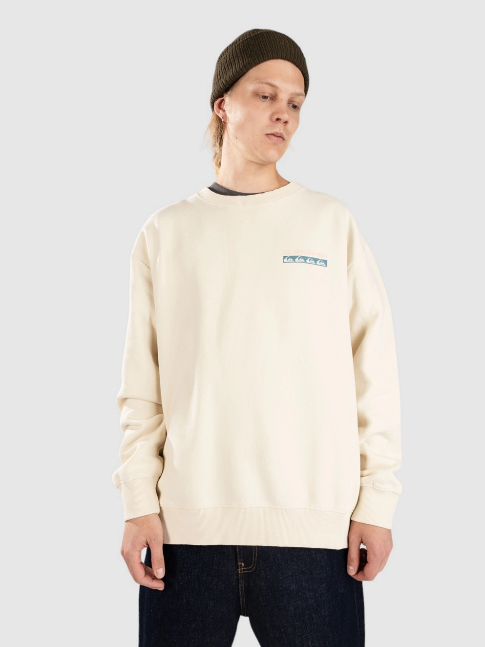 Quiksilver Watson Lake Crew Sweater birch