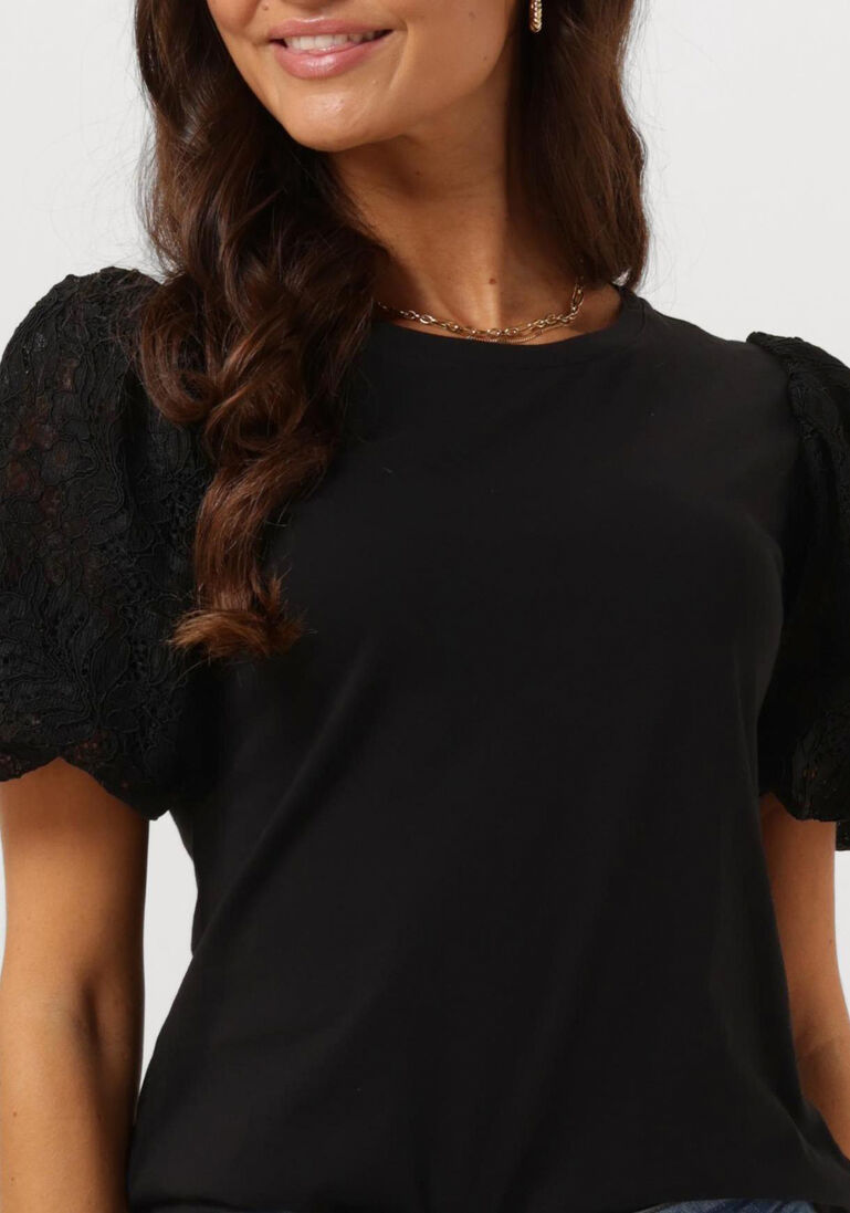 LIU JO zwarte liu jo t-shirt t-shirt moda m/c a