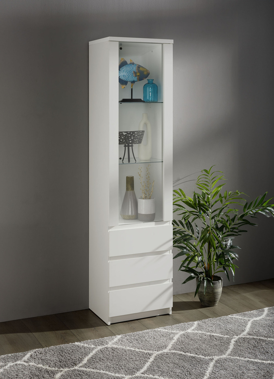 Vitrine in modernem Design