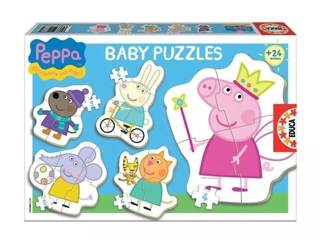 Puzzle enfant Peppa Pig 24 pièces