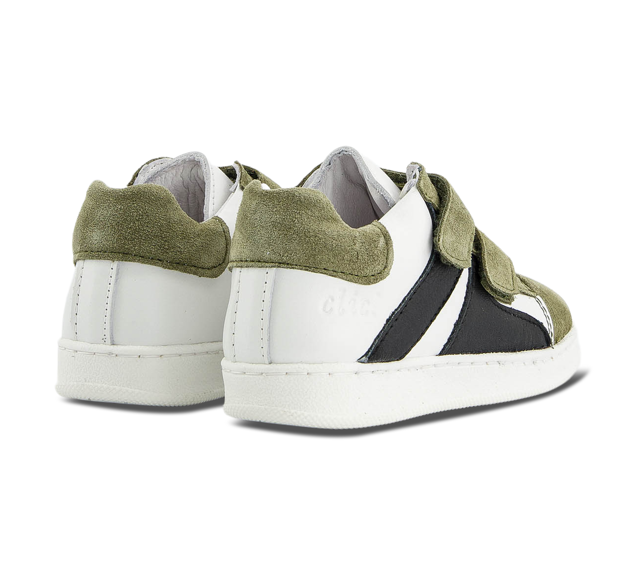Clic Klettschuhe weiss