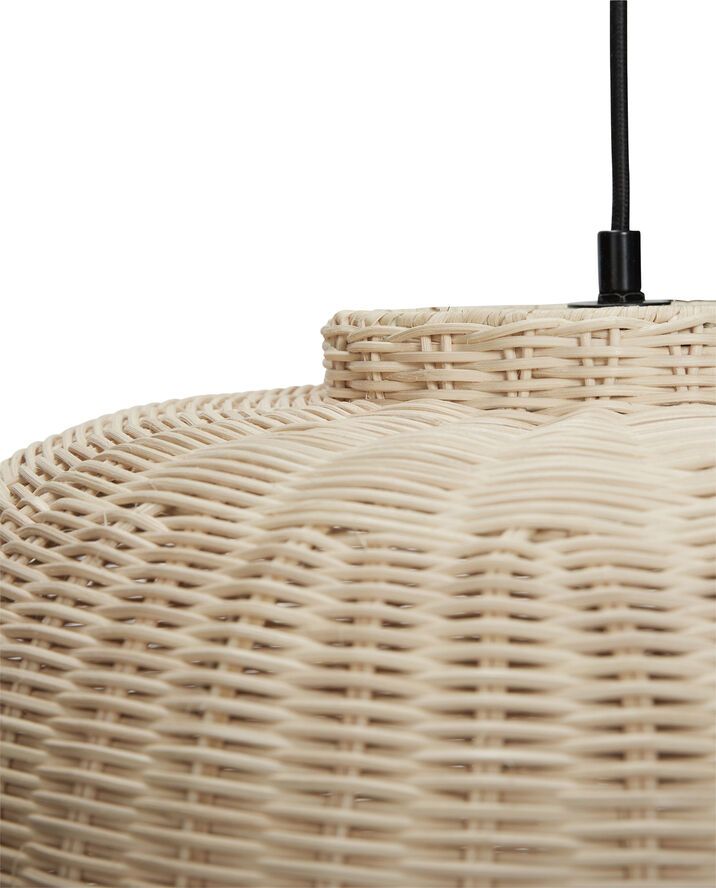 Hübsch Chand Pendant Ellipse Natural Natur