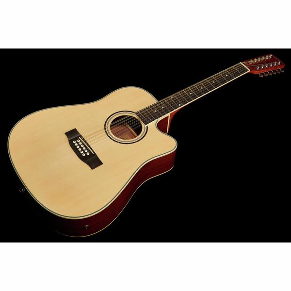 Harley Benton HBD200-12NT 12-String Westerngitarre mit Cutaway