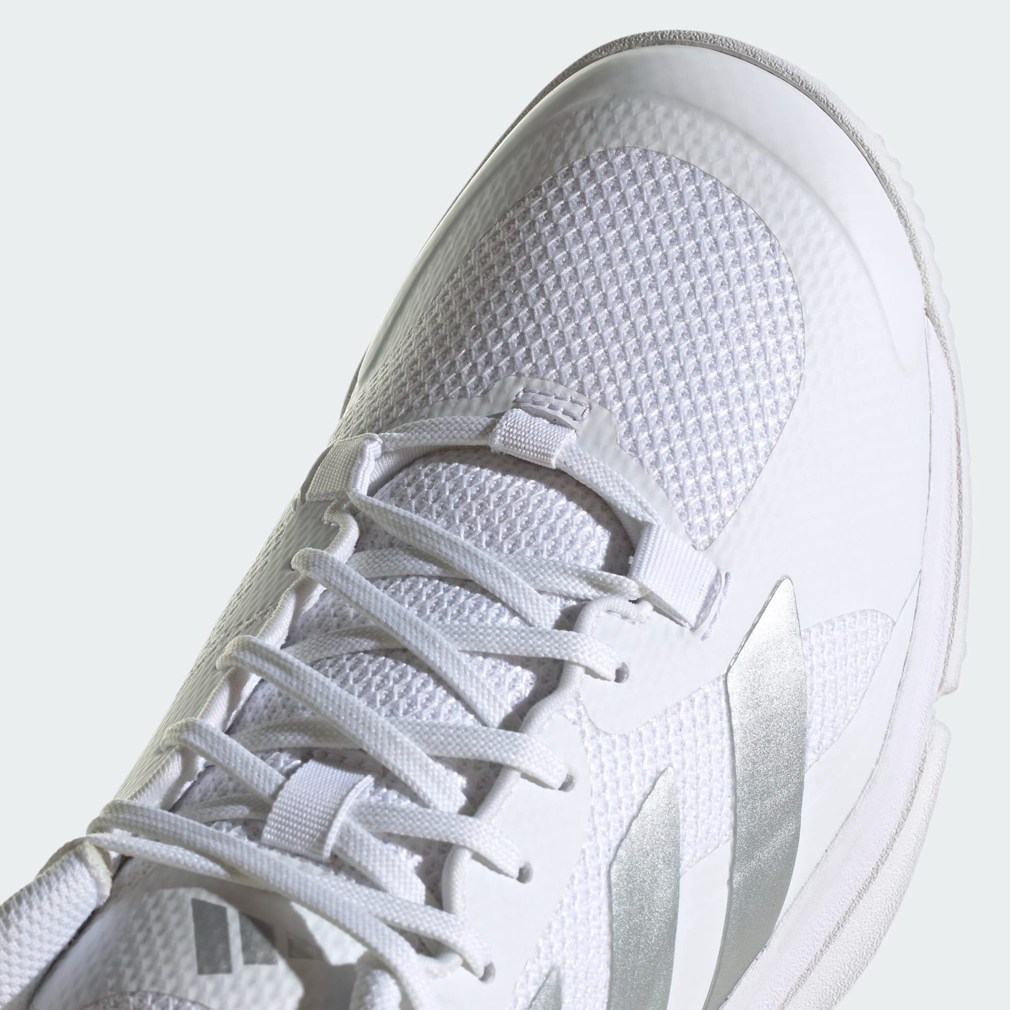 Court Team Bounce 2.0 Dame Cloud White/Silver Metallic/Grey One