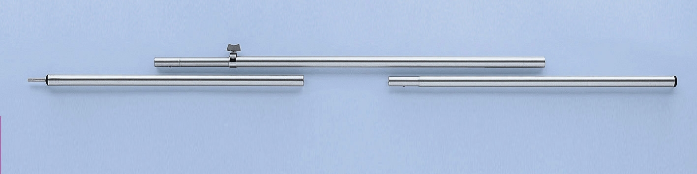 Berger Teleskop-Stange, 28mm, 165-250cm, Stahl Bodengleiter