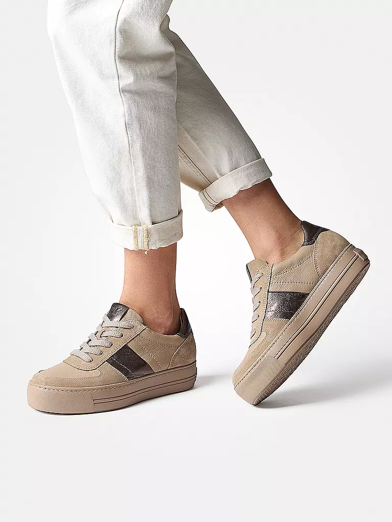 PAUL GREEN Sneaker beige