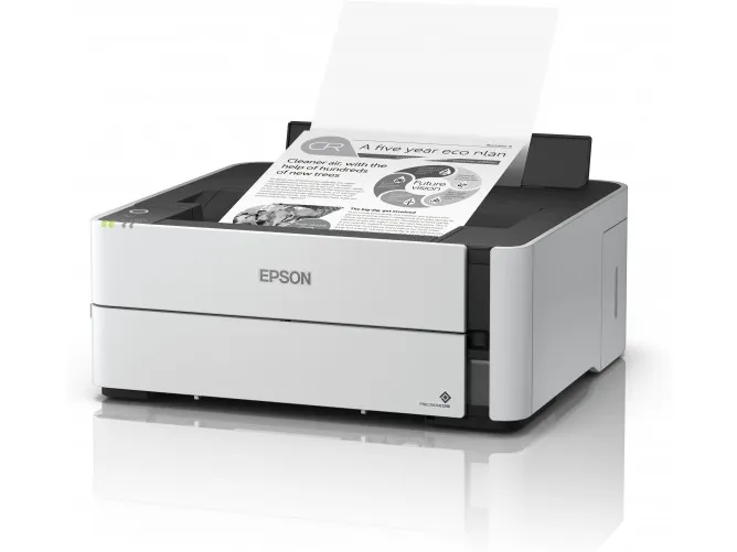 Epson EcoTank ET-M1180 - Printer - S/H - Duplex - blækprinter - kan genopfyldes - A4/Legal - 1200 x 2400 dpi - op til 20 spm - kapacitet: 250 ark - USB 2.0, LAN, Wi-Fi