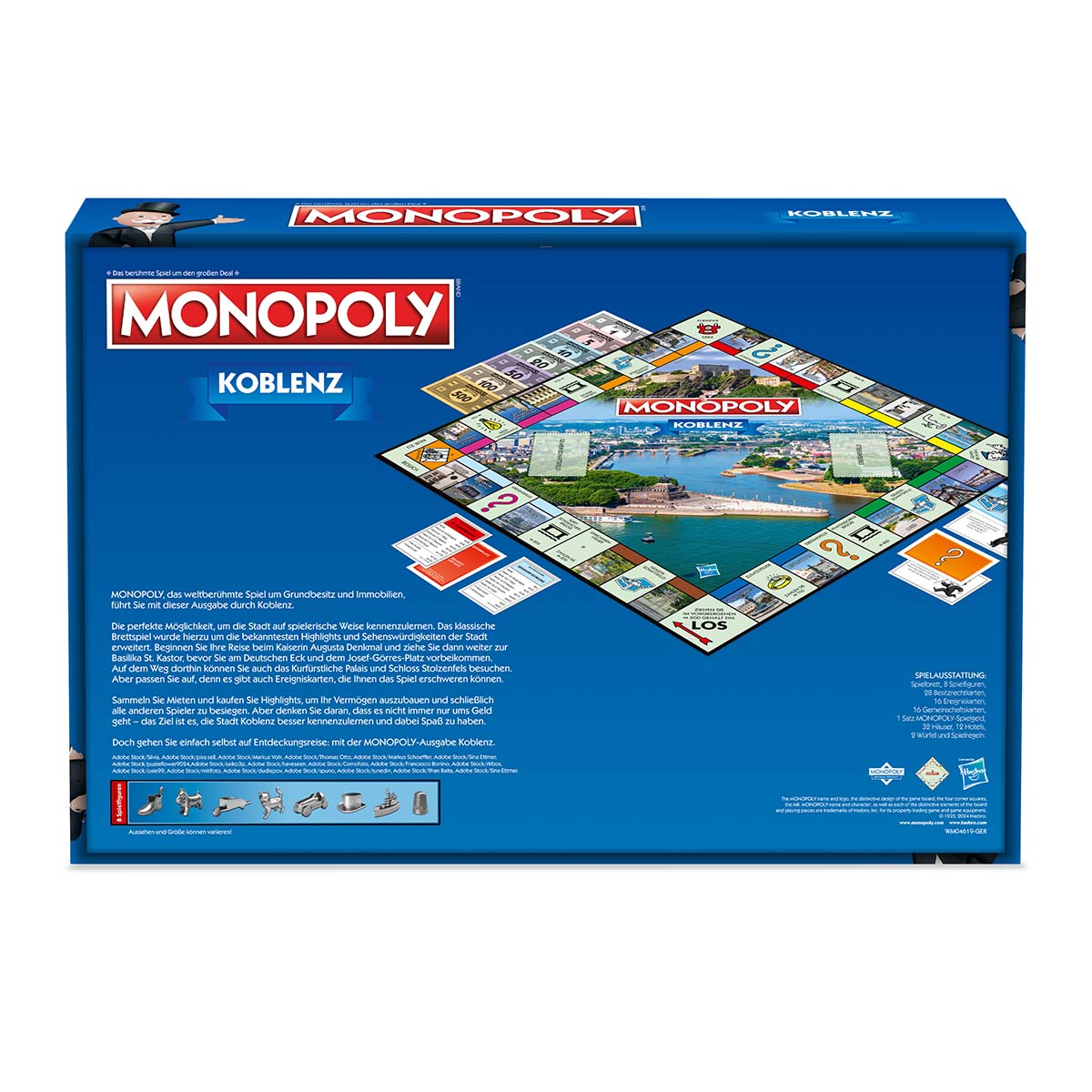 Monopoly - Koblenz Brettspiel Gesellschaftsspiel Cityedition