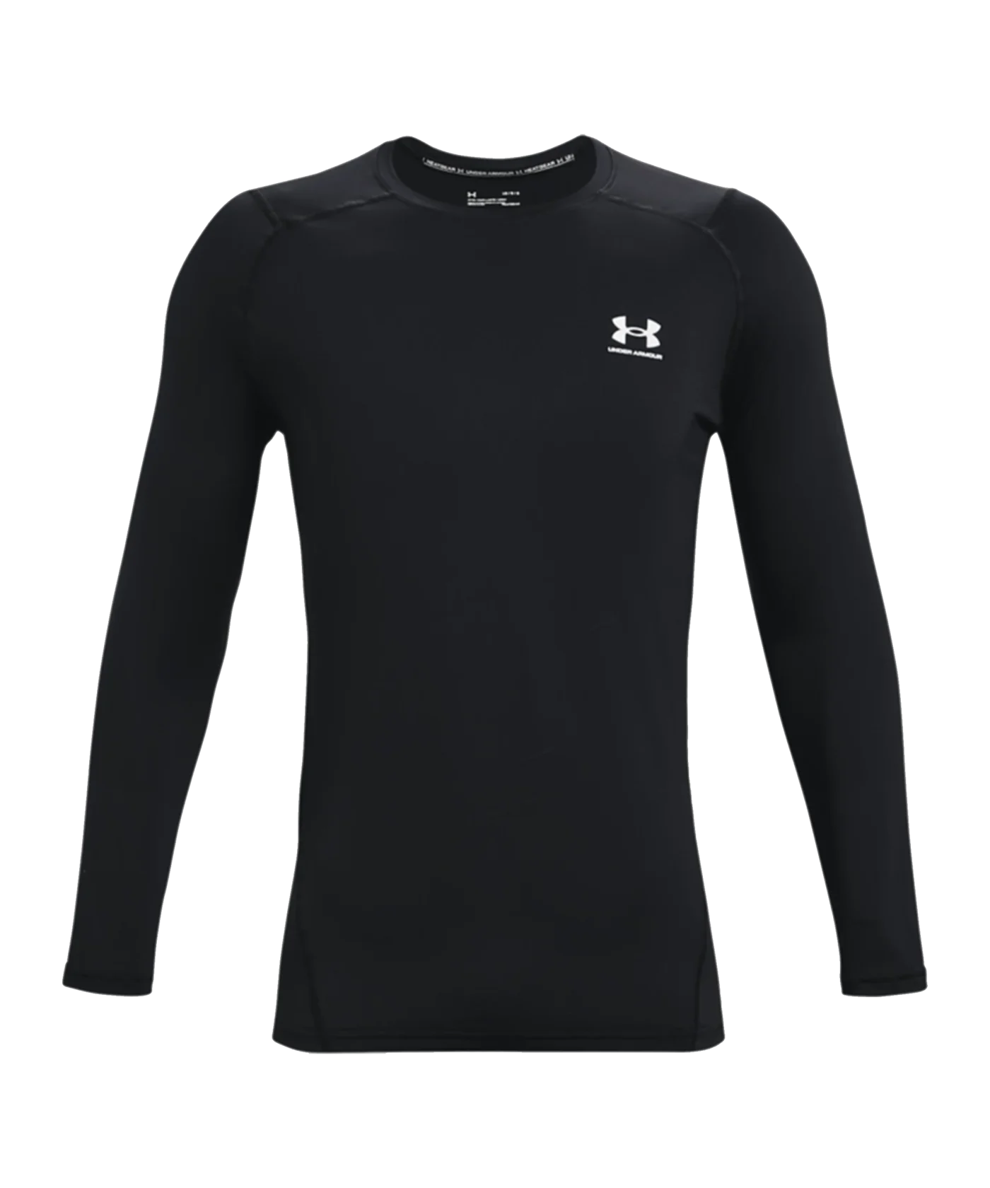 Under Armour HG Fitted Sweatshirt Schwarz F001