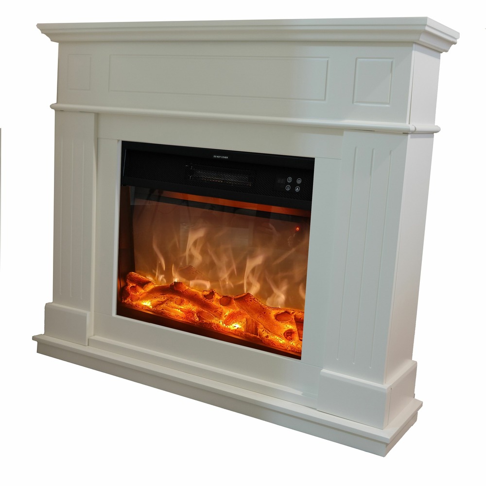Cheminee murale 1500w cheminee fuego alberto blanco