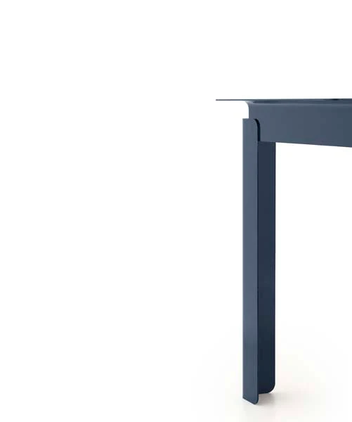 Normann Copenhagen  Box Table, blå - 33 x 48 cm.