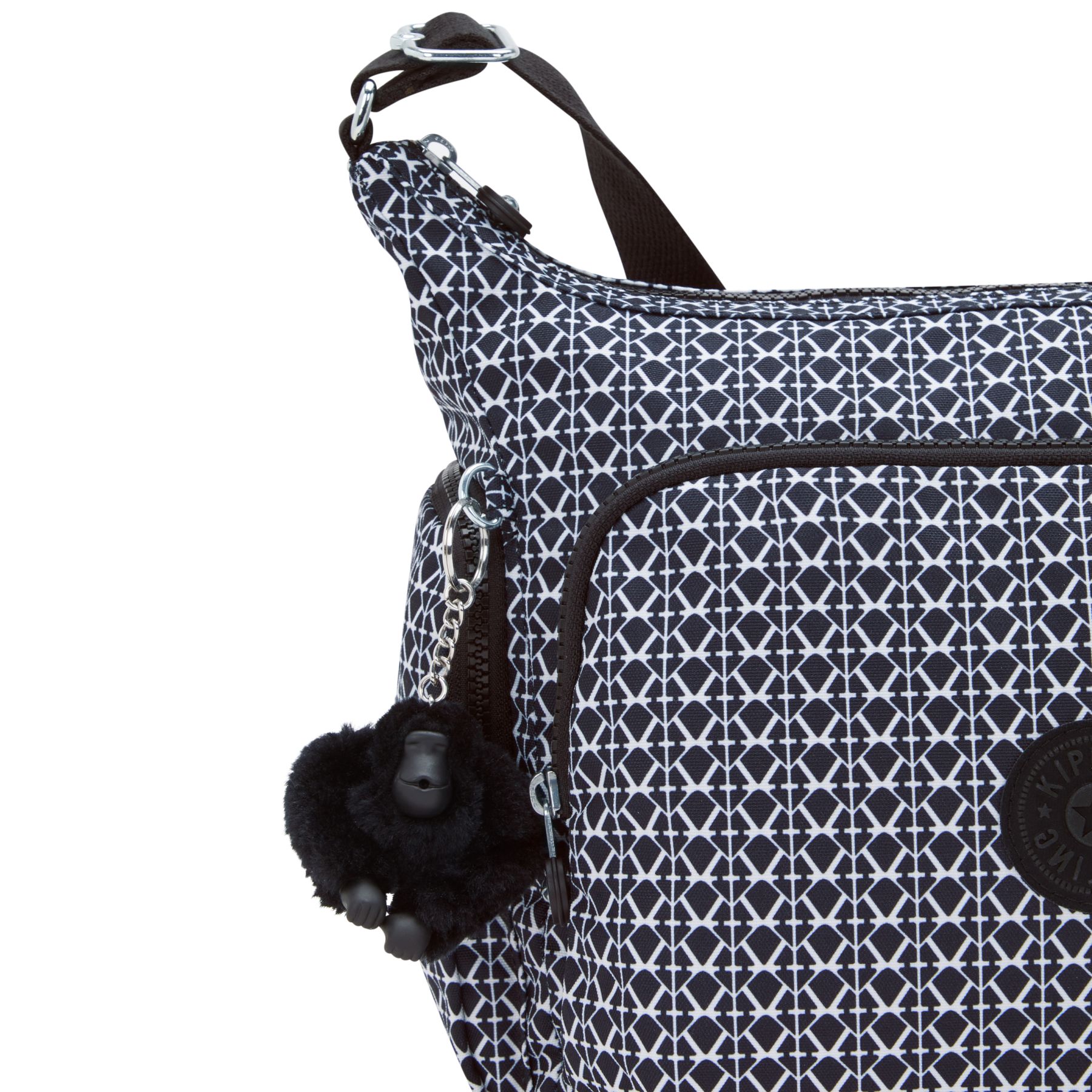 GABB Grand sac à bandoulière avec sangle réglable - Signature Print