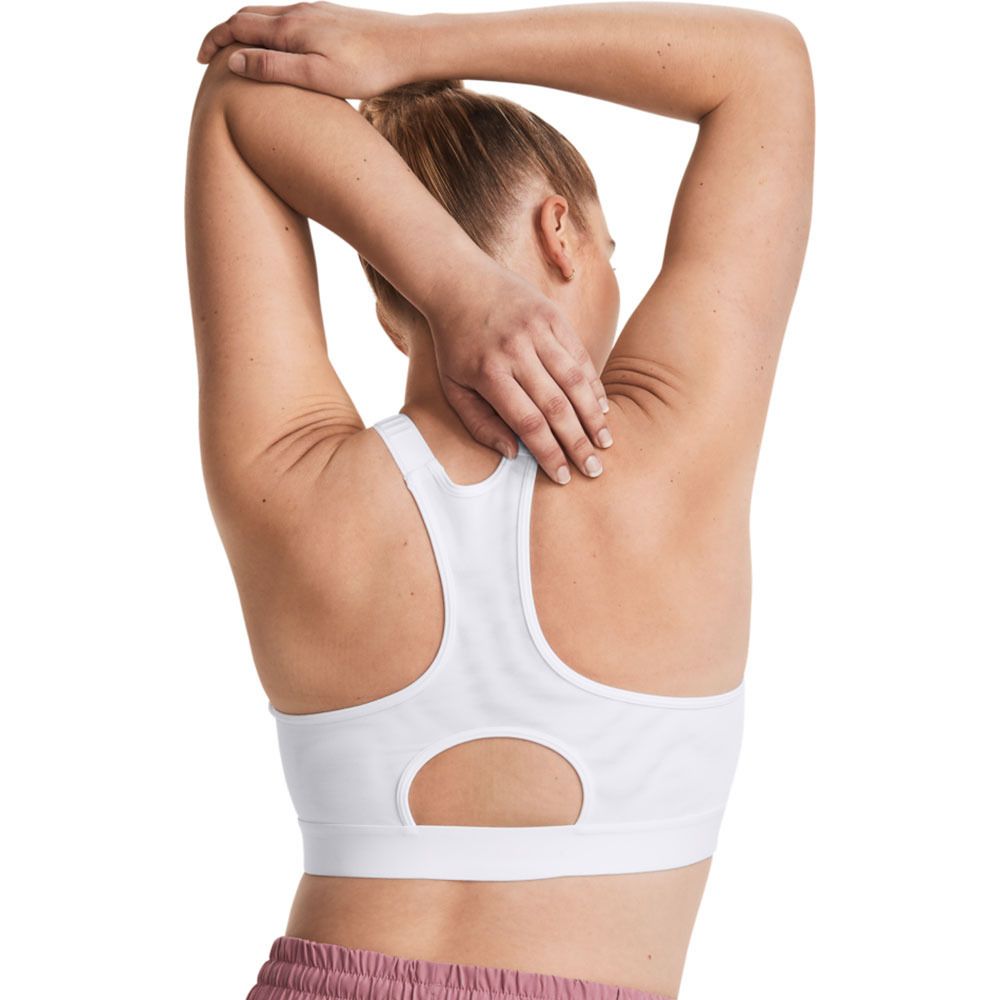 Under Armour HEATGEAR® HIGH - Brassière Femme blanc