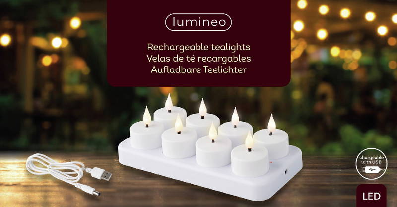 Lumineo LED-Teelichter
