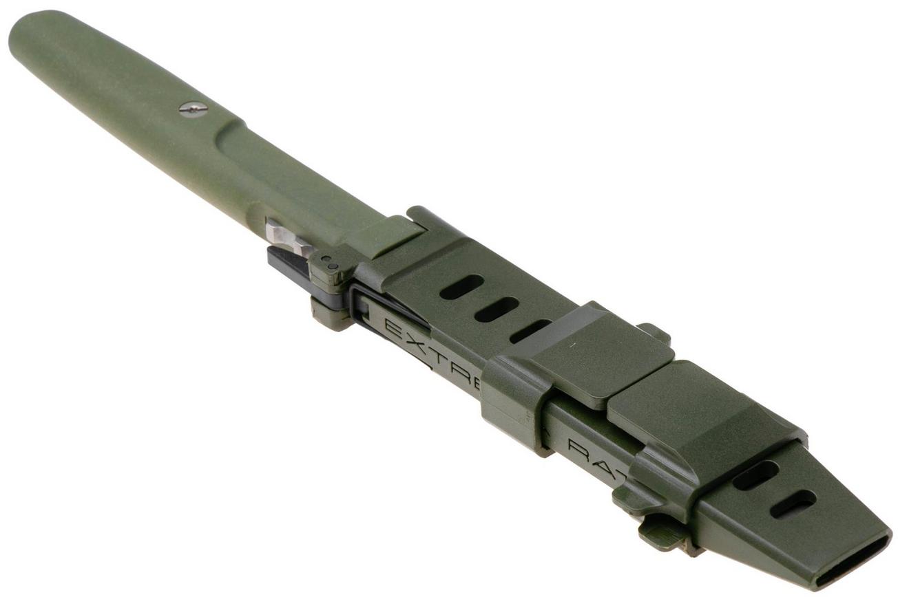 Extrema Ratio Mamba Ranger Green 04-1000-0477-GRN, vaststaand mes