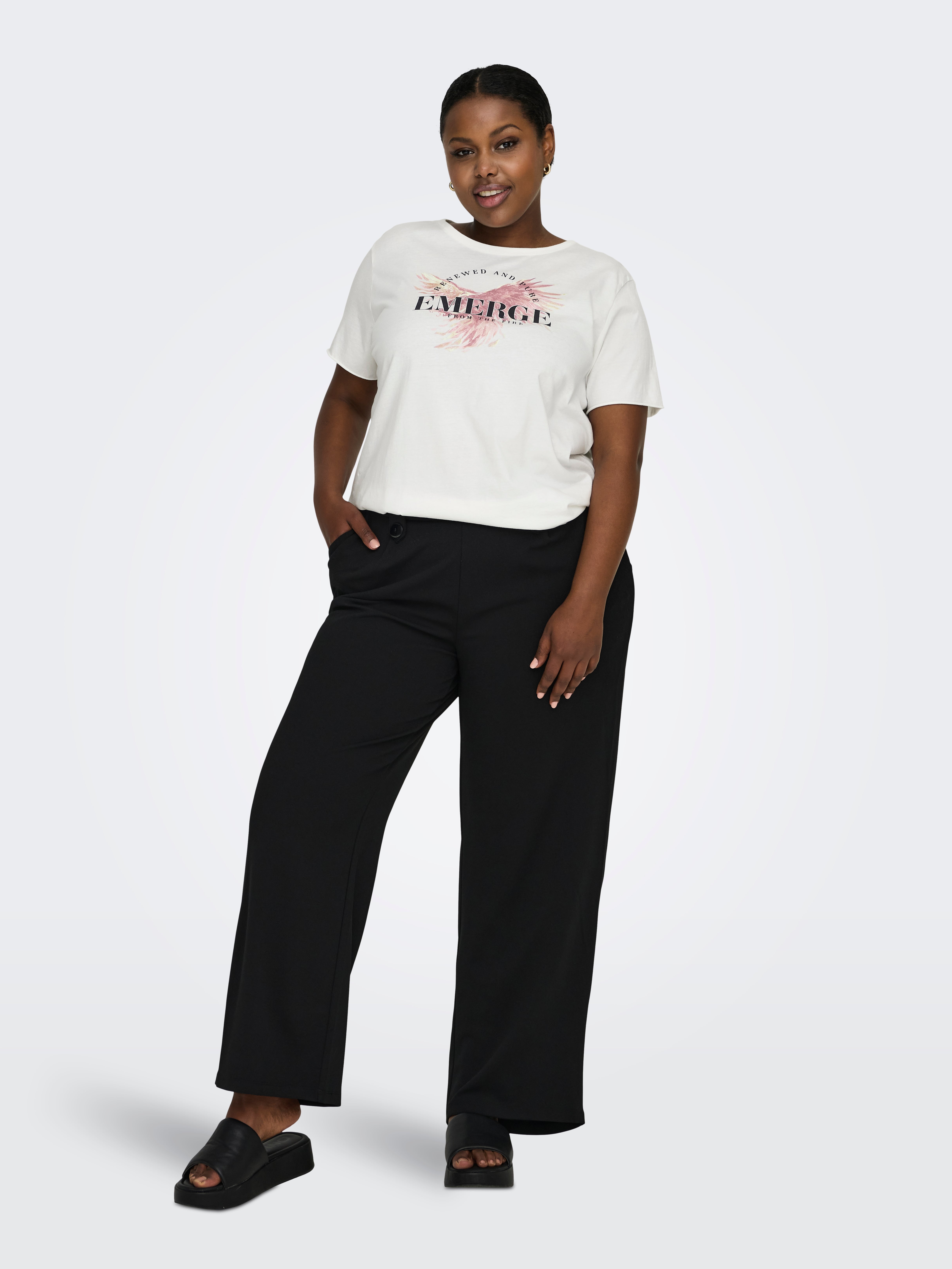 CARLUCY T-shirt Cloud Dancer