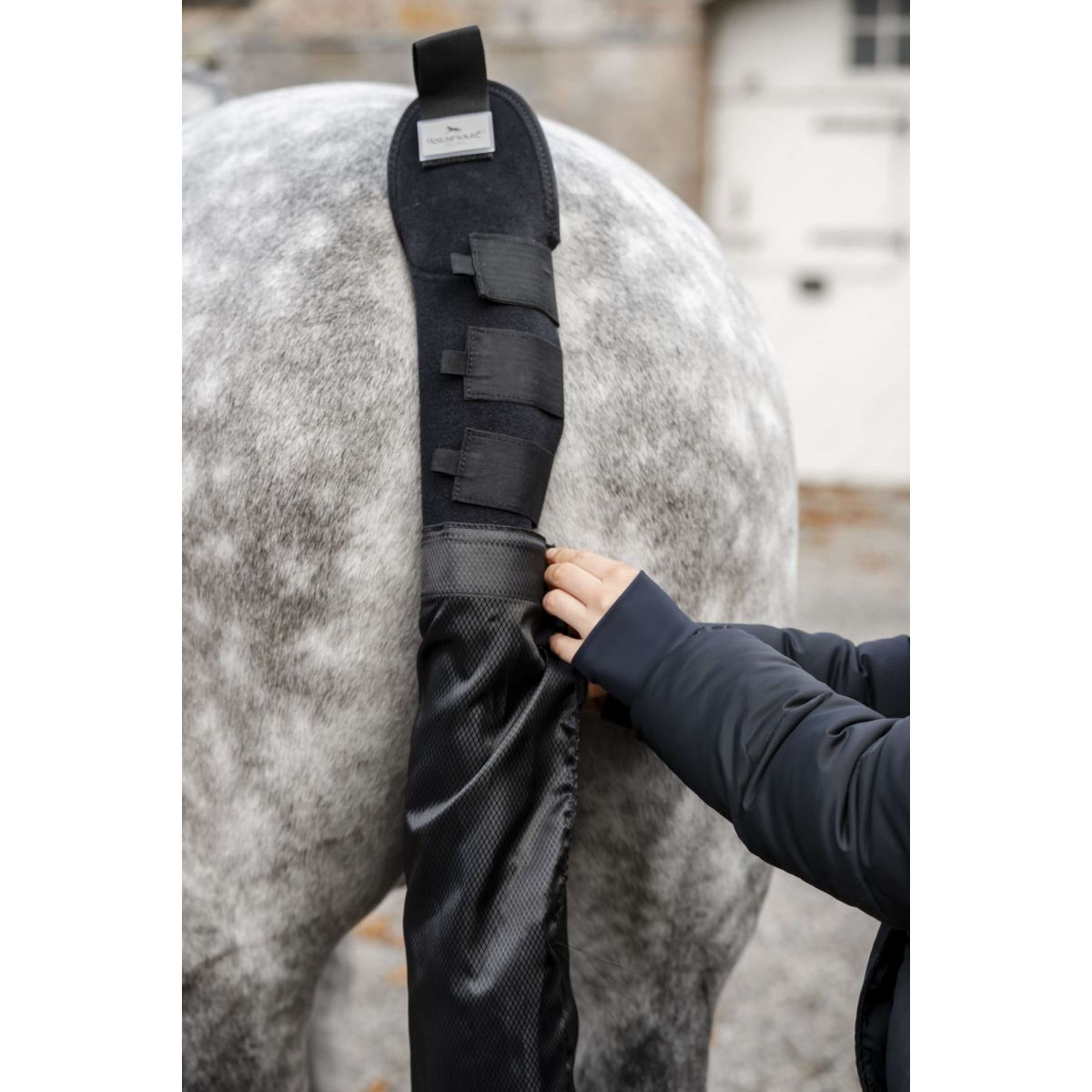 Horseware Staartbeschermer en Zak Zwart