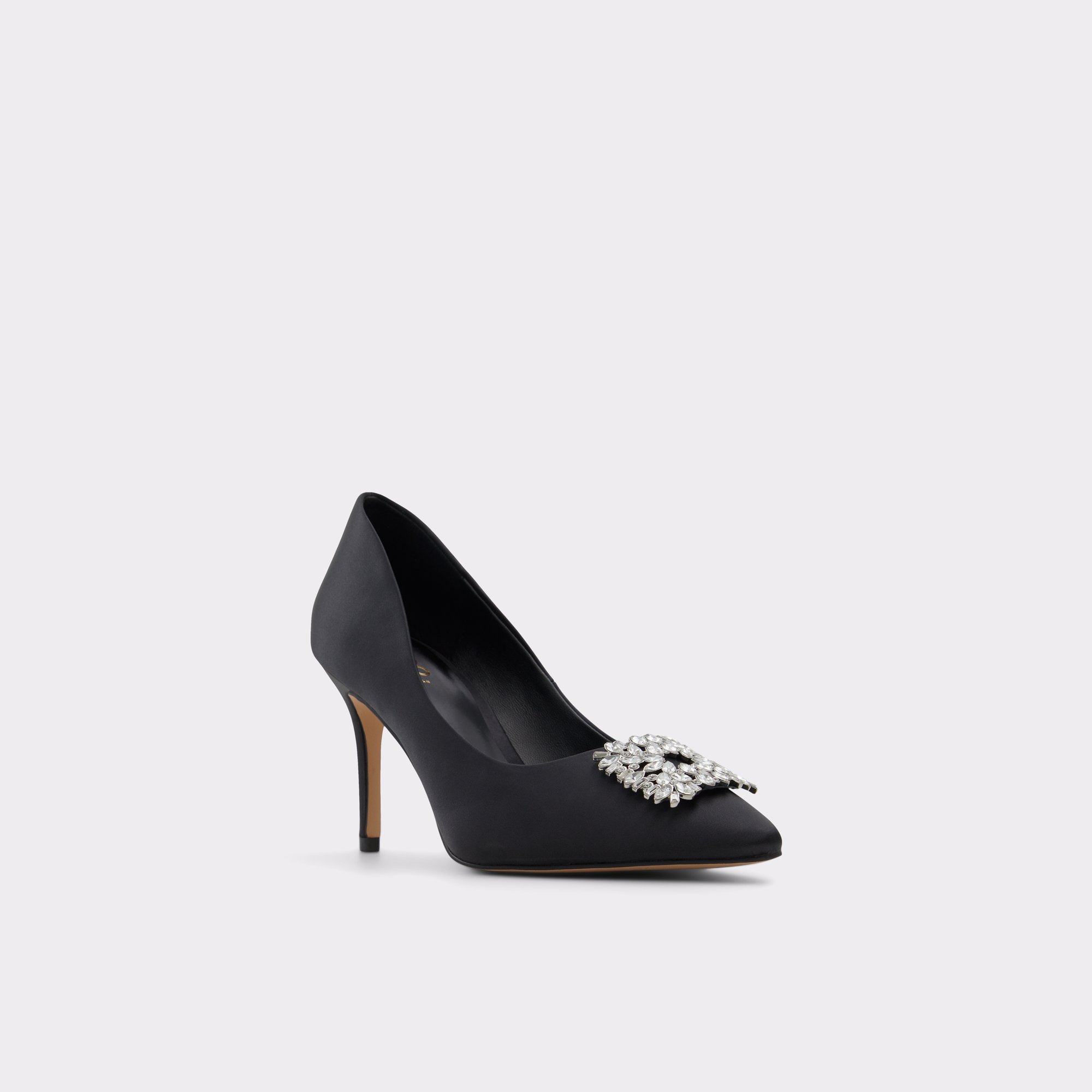 Platine Black Women Pumps