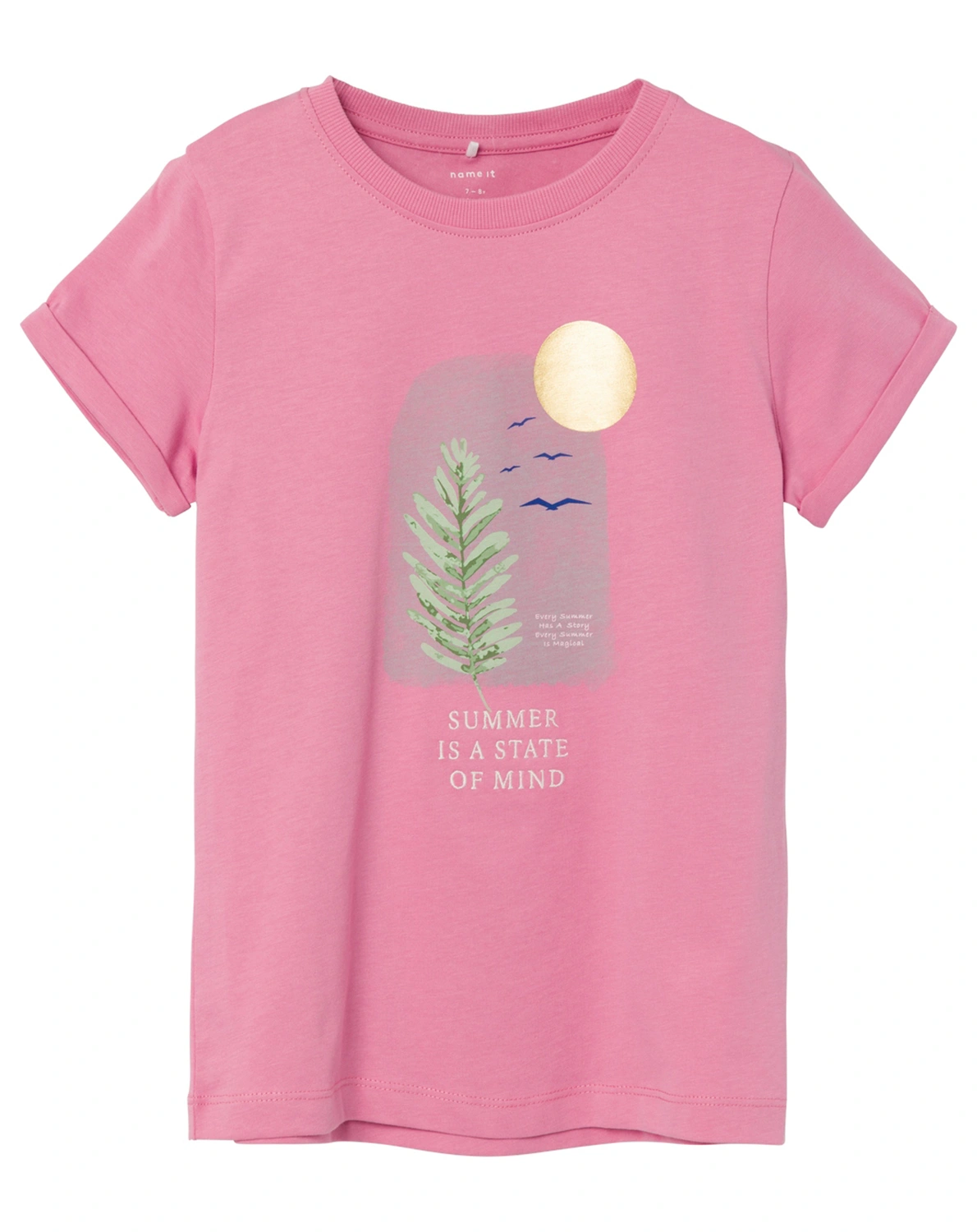 T-Shirt NKFFABERTE SUMMER in cashmere rose