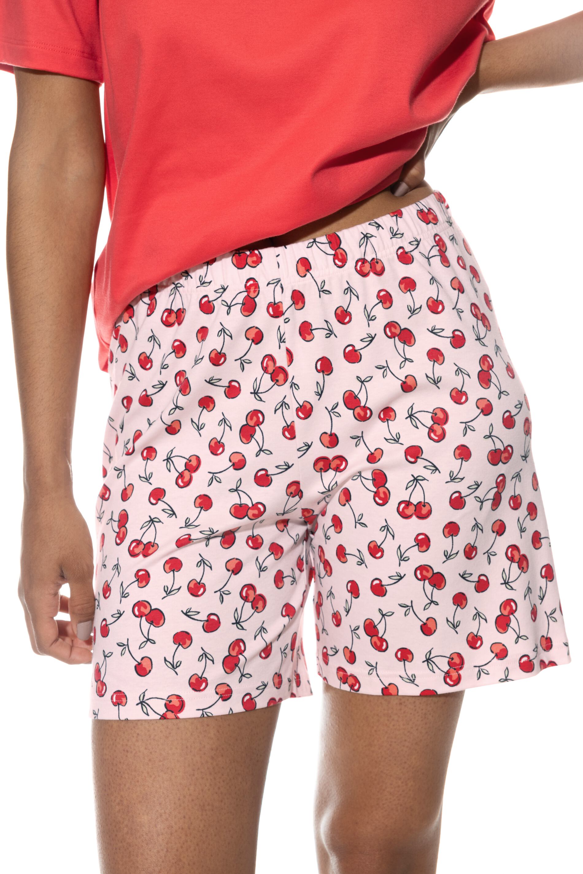 Kurzer Pyjama<br>Serie Cherry Rush