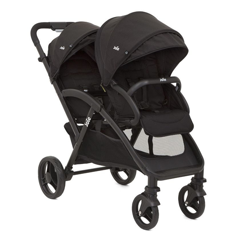 Poussette double Evalite Duo - Coal - Ecru