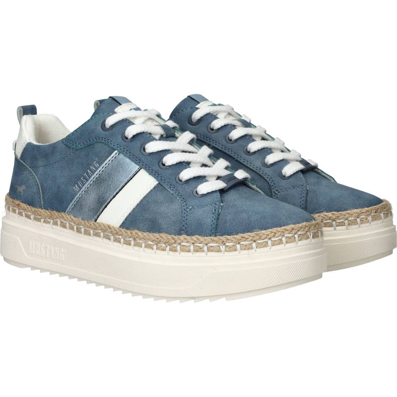 Mustang Sneakers Blauw Dames