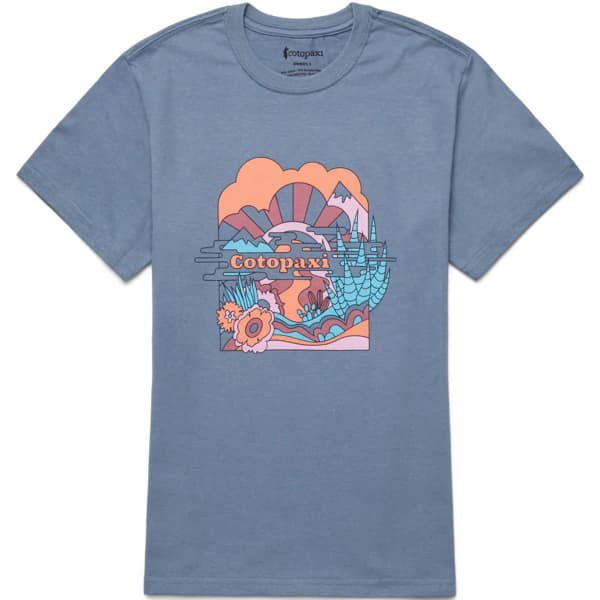 T-shirt COTOPAXI W UTOPIA ORGANIC T-SHIRT TEMPEST