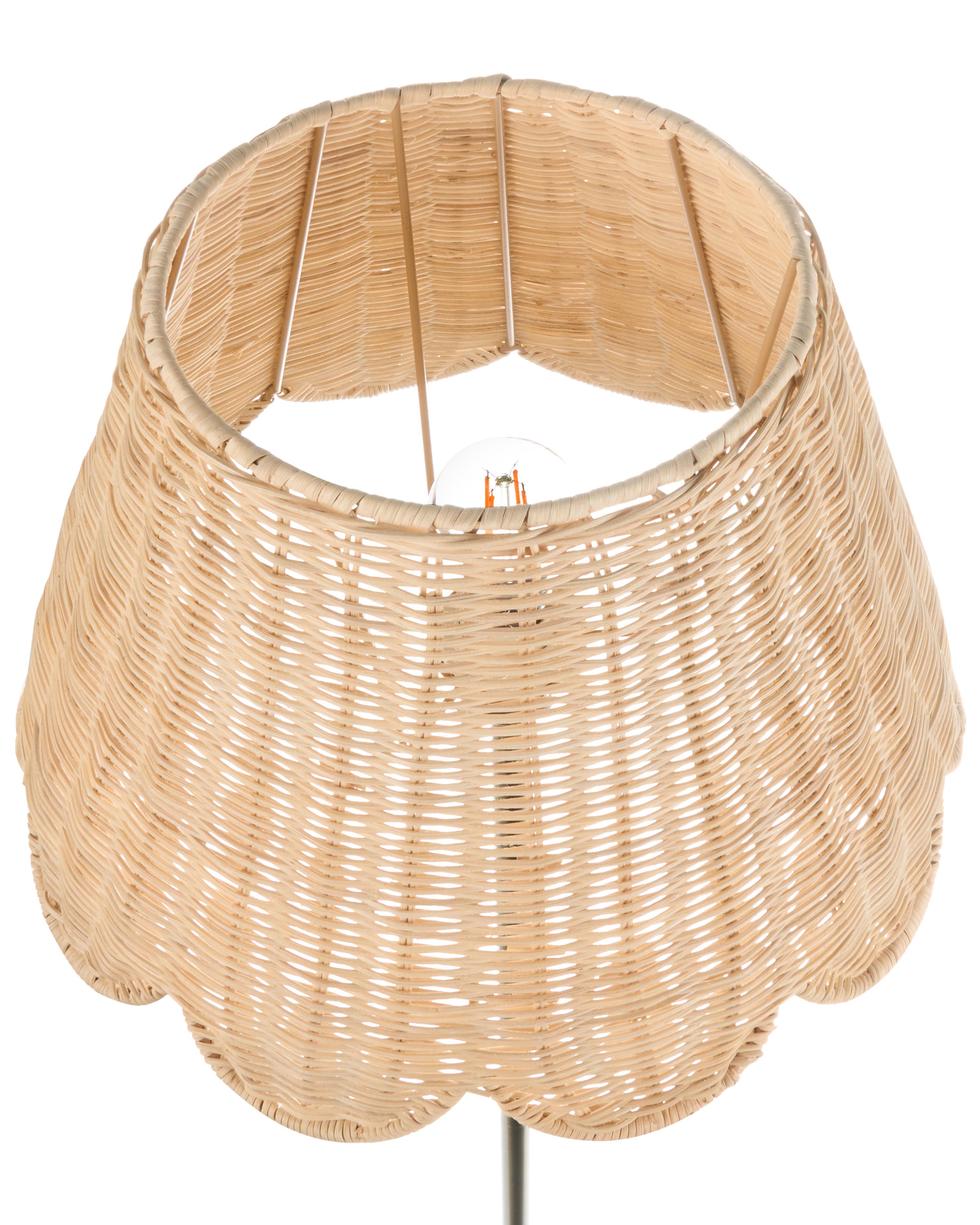 Staande lamp SALM Rotan Natuurlijk
