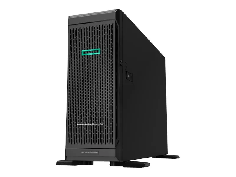 HPE ProLiant ML350 Gen10 Performance - Server - tower 4U - 2-vejs - 1 x Xeon Silver 4214R / op til 3.5 GHz - RAM 32 GB - SAS - hot-swap 2.5
