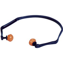 tampons de rechange pour arceau antibruit 1310, orange