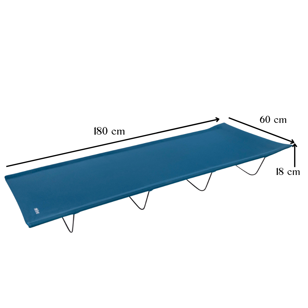 HIXA Aktive 1 persoons 180 x 60 veldbed