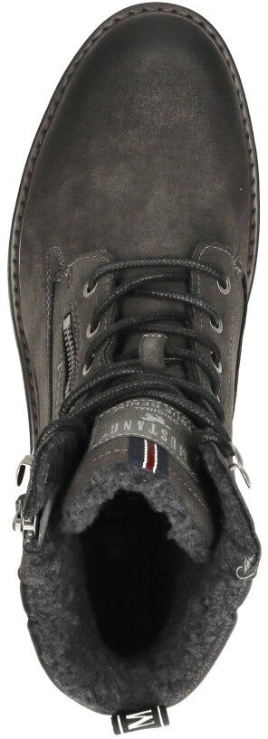 Mustang Veterschoenen Hoog donkergrijs