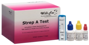 WILLI FOX Strep A Test, 5 Stück
