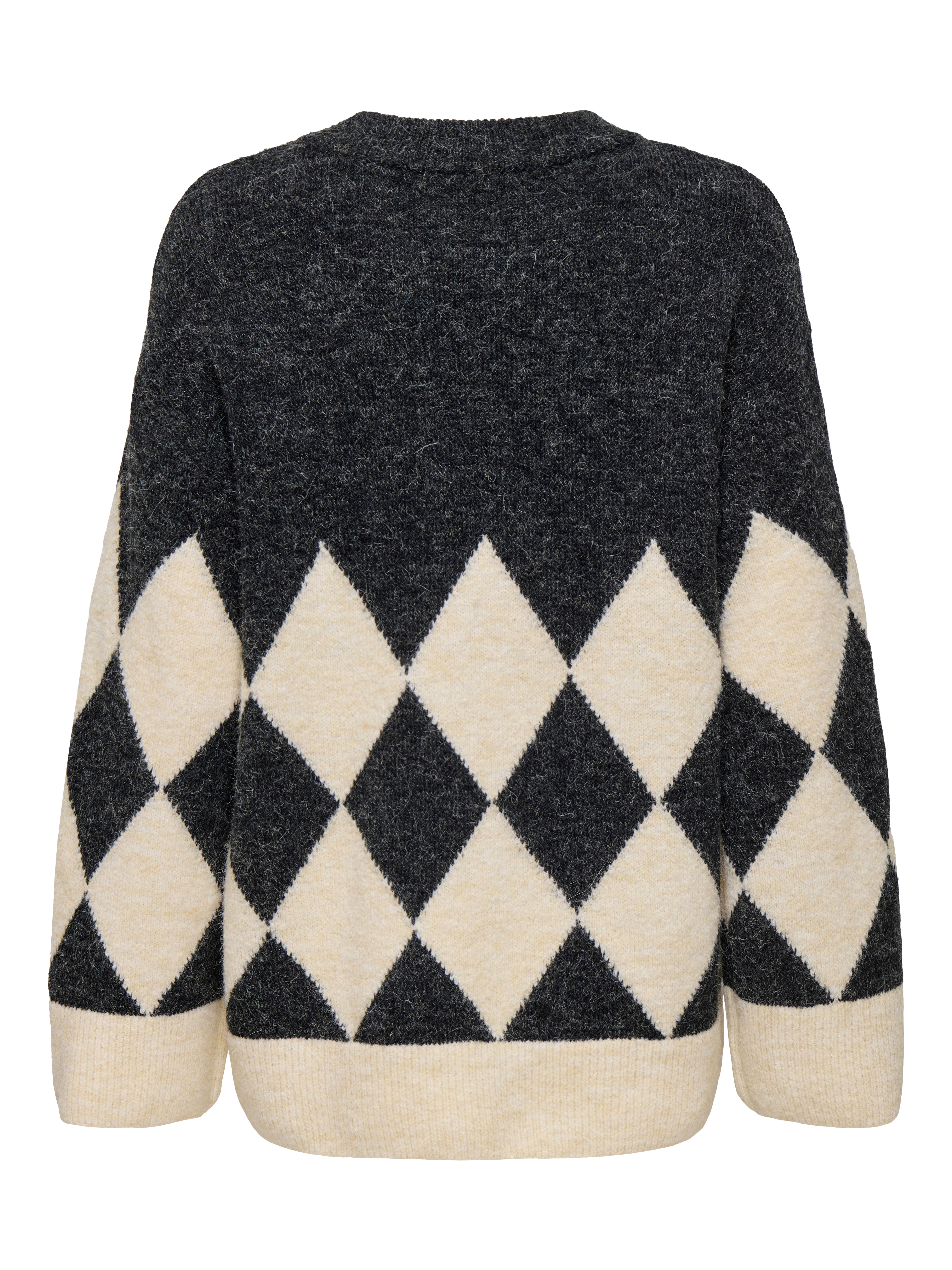JDYCHRIS Strickpullover Dark Grey Melange