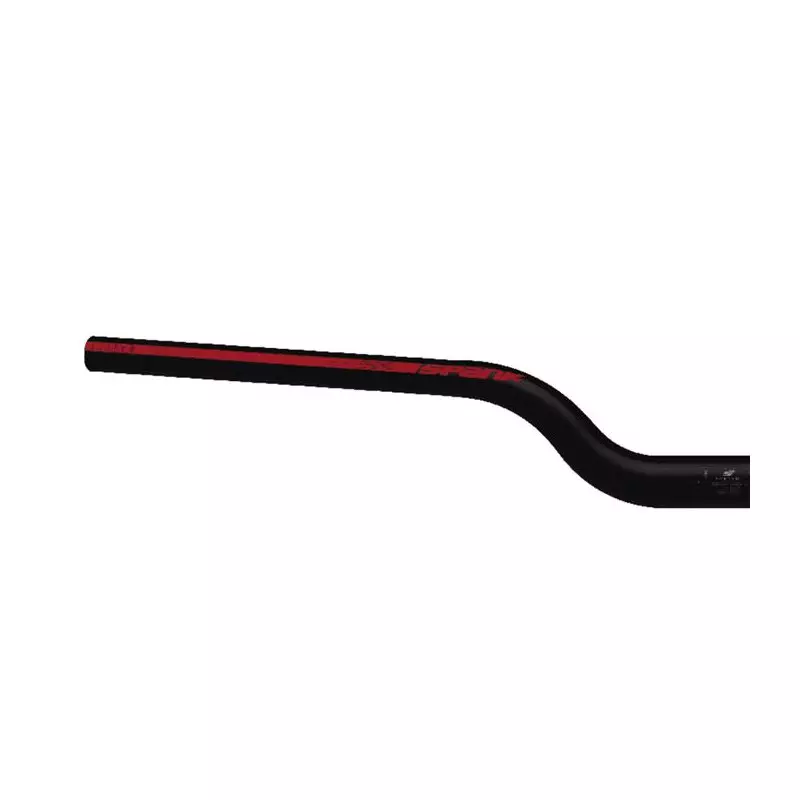 SPANK Cintre Spank SPOON diamètre 31,8mm, 800mm rise 60mm noir/rouge