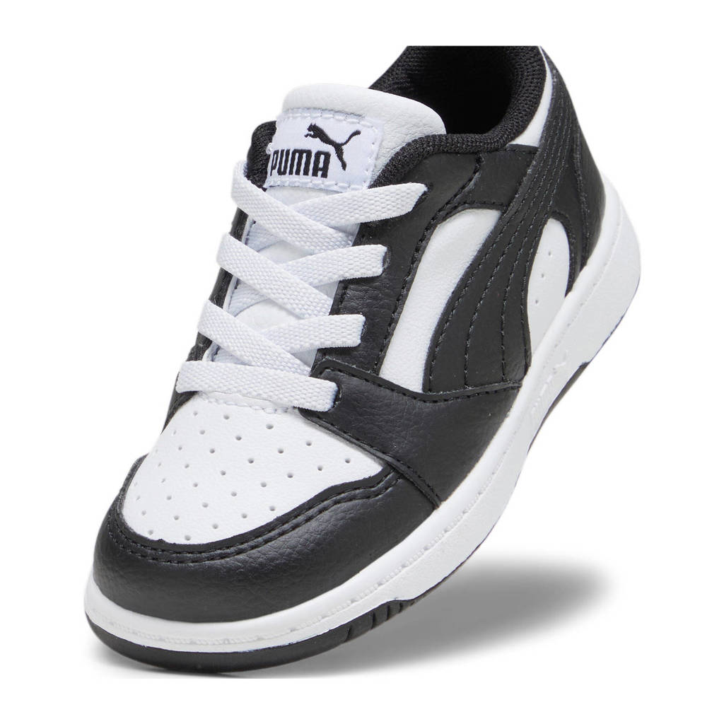 Puma Rebound V6 Lo sneakers zwart/wit