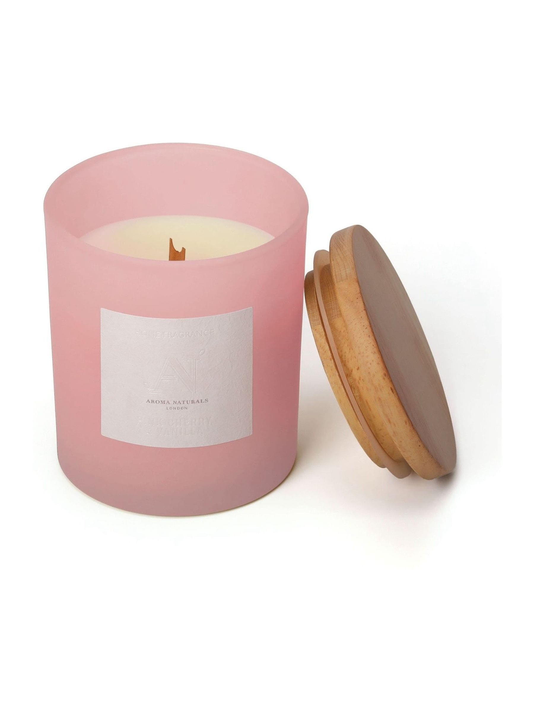 Aroma Naturals Frosted Cherry & Vanilla Candle