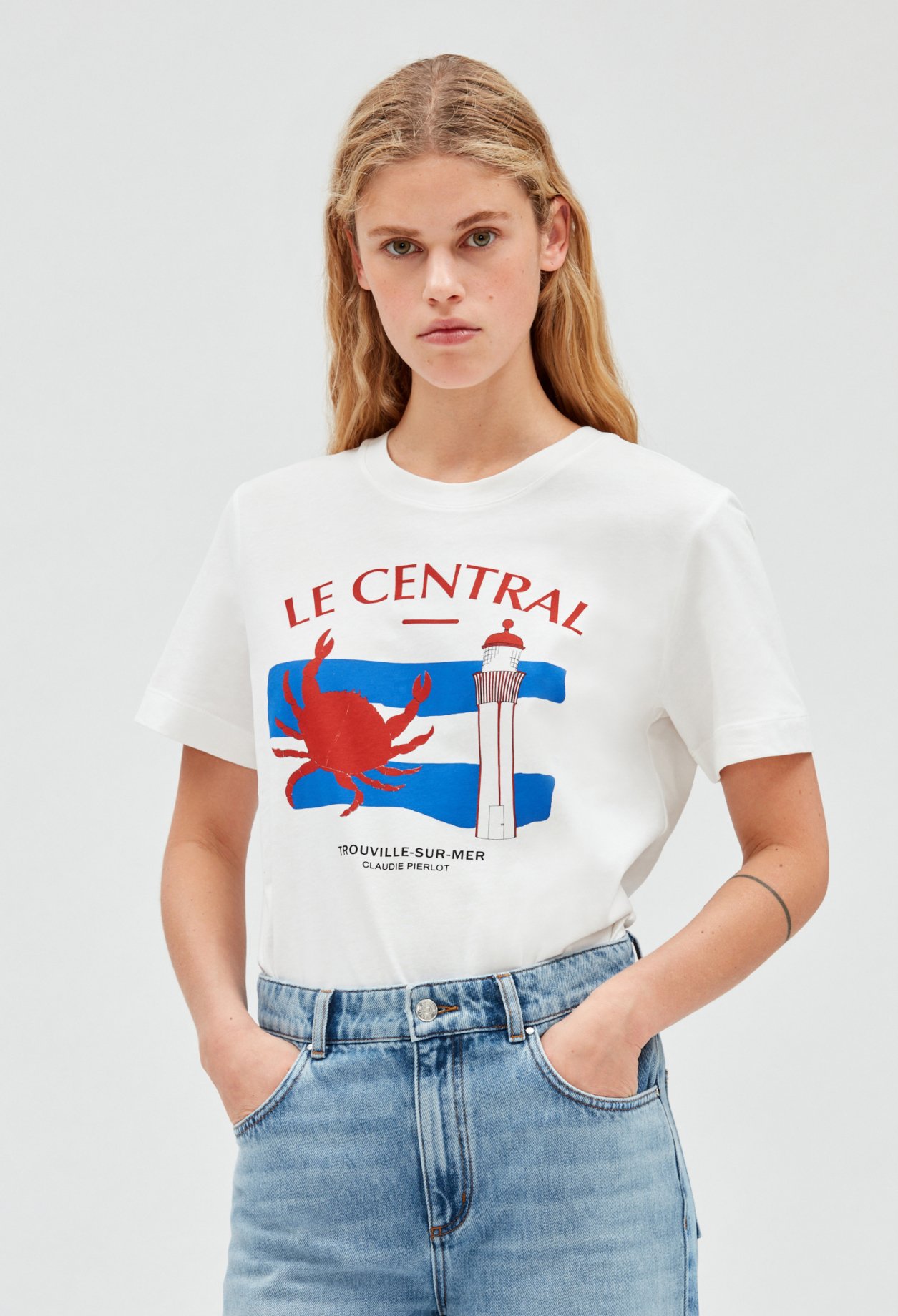 T-shirt Le Central ecru