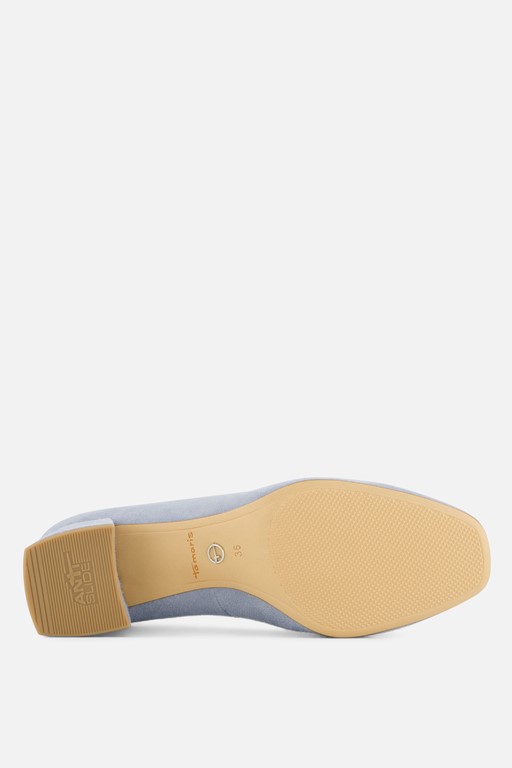 Tamaris Pumps blauw Leer