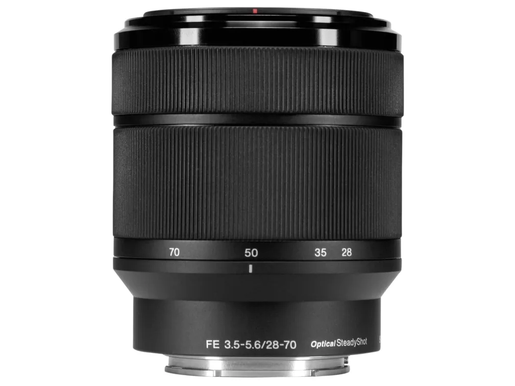 Sony SEL2870 - Zoomobjektiv - 28 mm - 70 mm - f/3.5-5.6 FE OSS - Sony E-mount - for Cinema Line; a VLOGCAM; a1; a1 II; a6700; a7 IV; a7C; a7C II; a7CR; a7R V; a7s III; a9 III