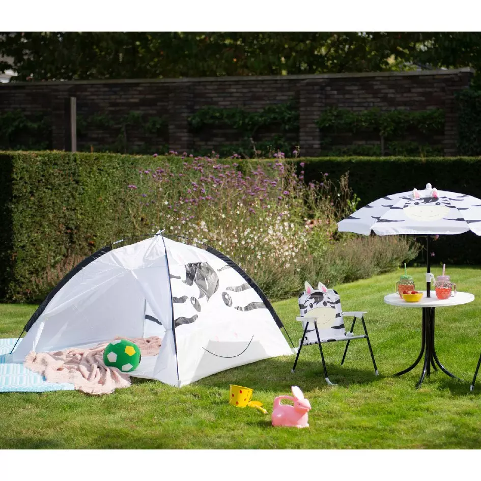Tente de jardin enfant Zebre Multicolore