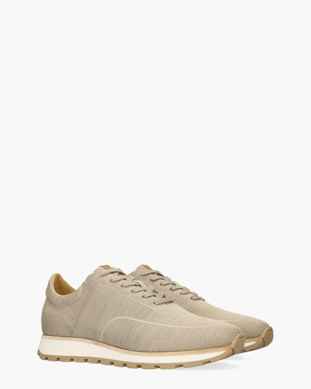 Rehab Mason Knit Beige Herensneakers