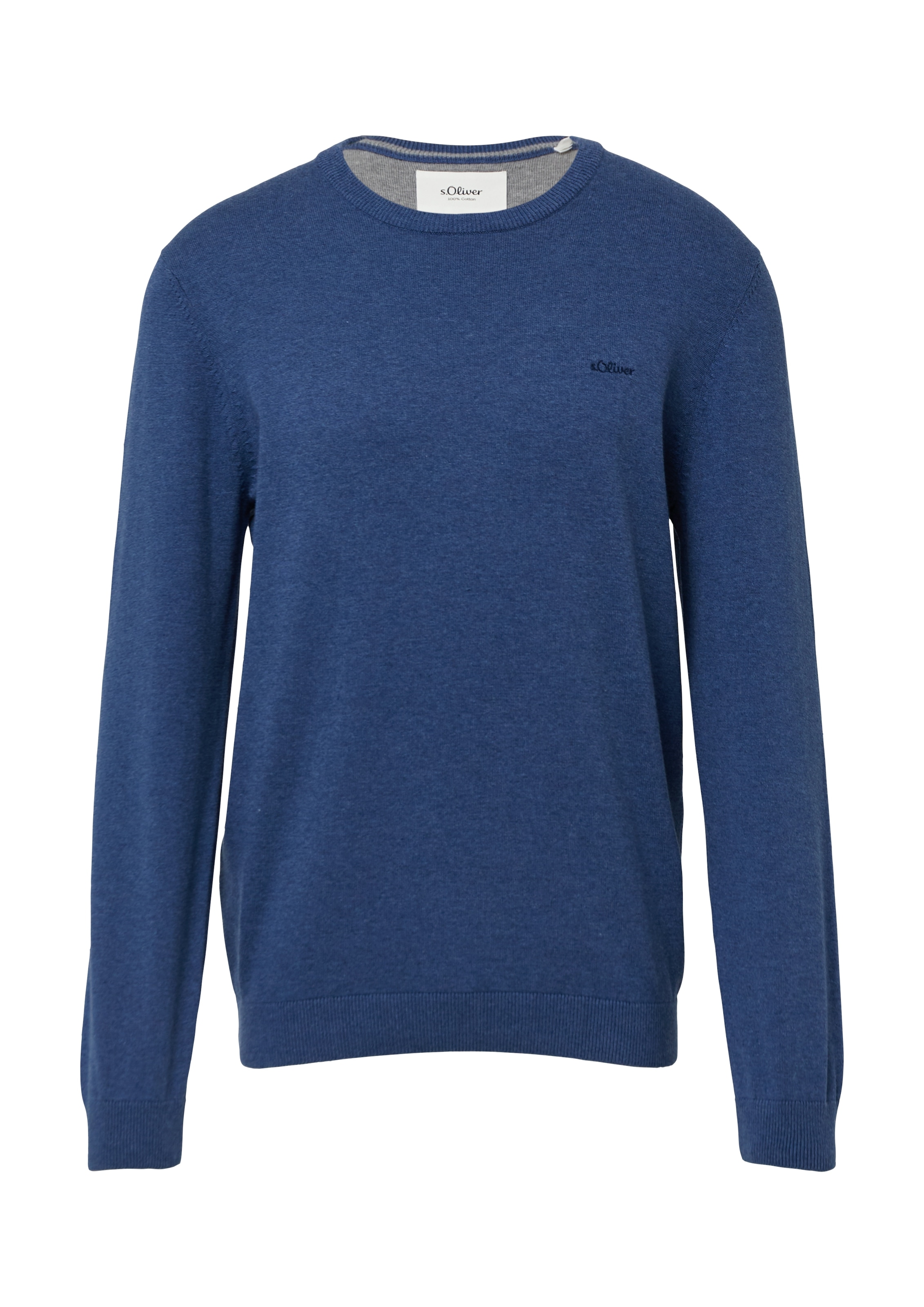 s.Oliver Strickpullover , mit Logostickerei