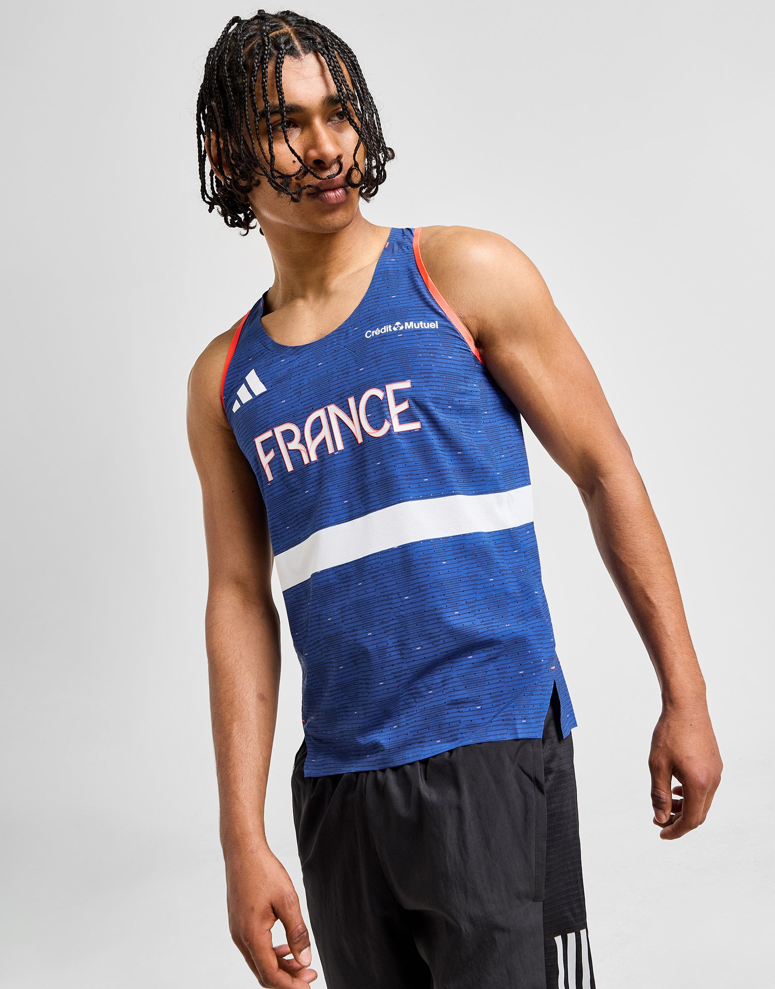 adidas Débardeur équipe de France athlétisme Hommes