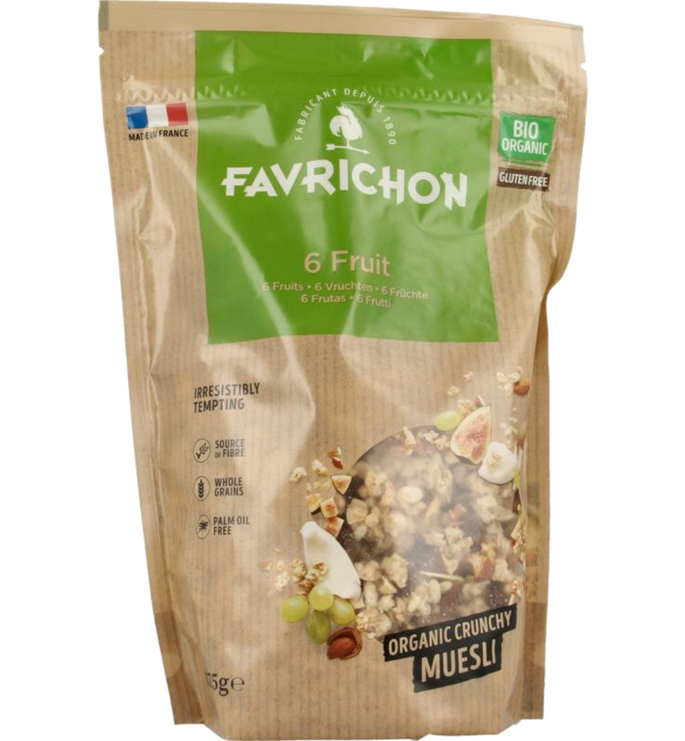 Favrichon 6 Vruchten Muesli (375 gr)