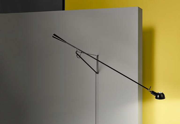 Flos 265 wandlamp zwart