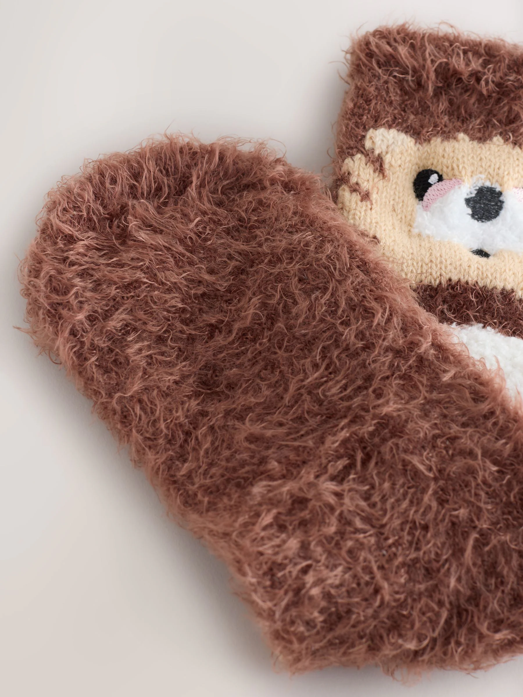 Egel - 1 paar behaaglijke enkelsokken in een geschenkdoos
