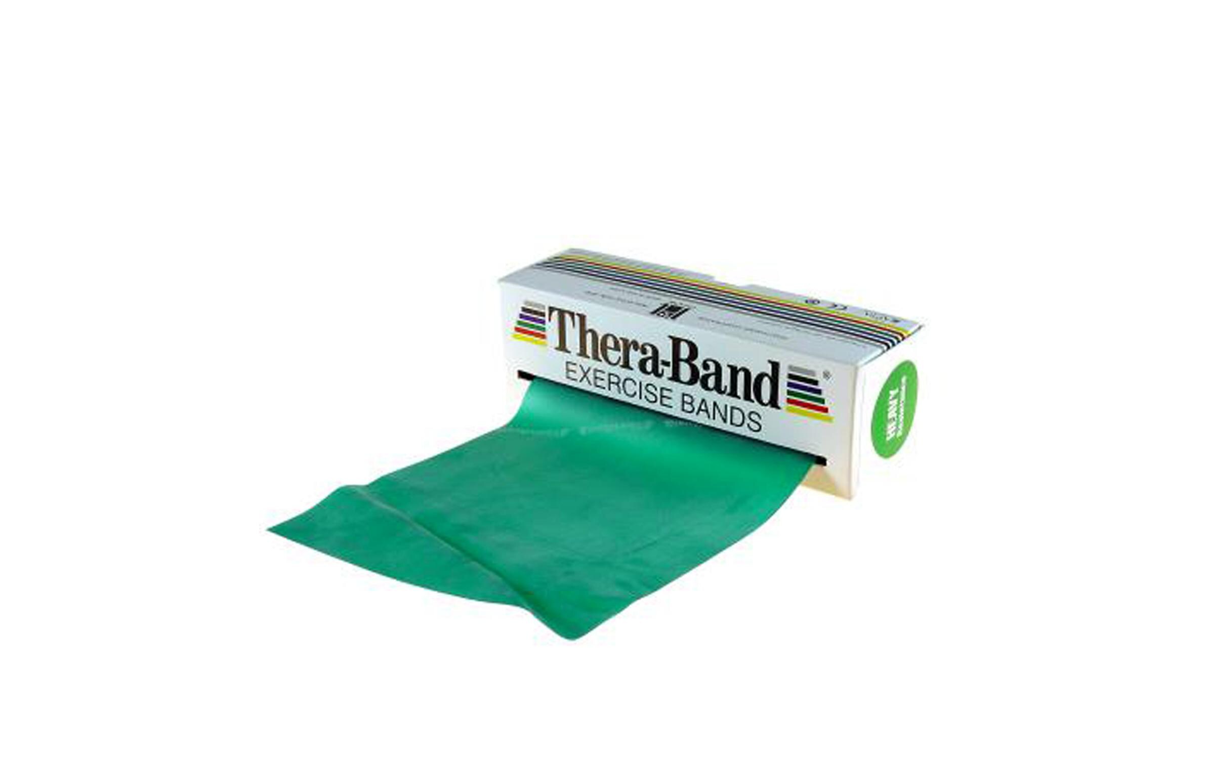 Fitnessband Grün, stark, 45.7 m<br>Übungsband